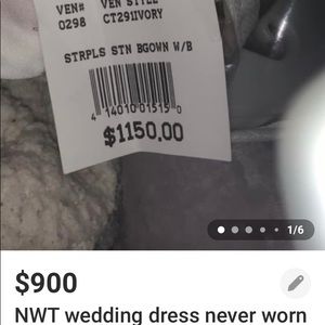 Nwt wedding dress